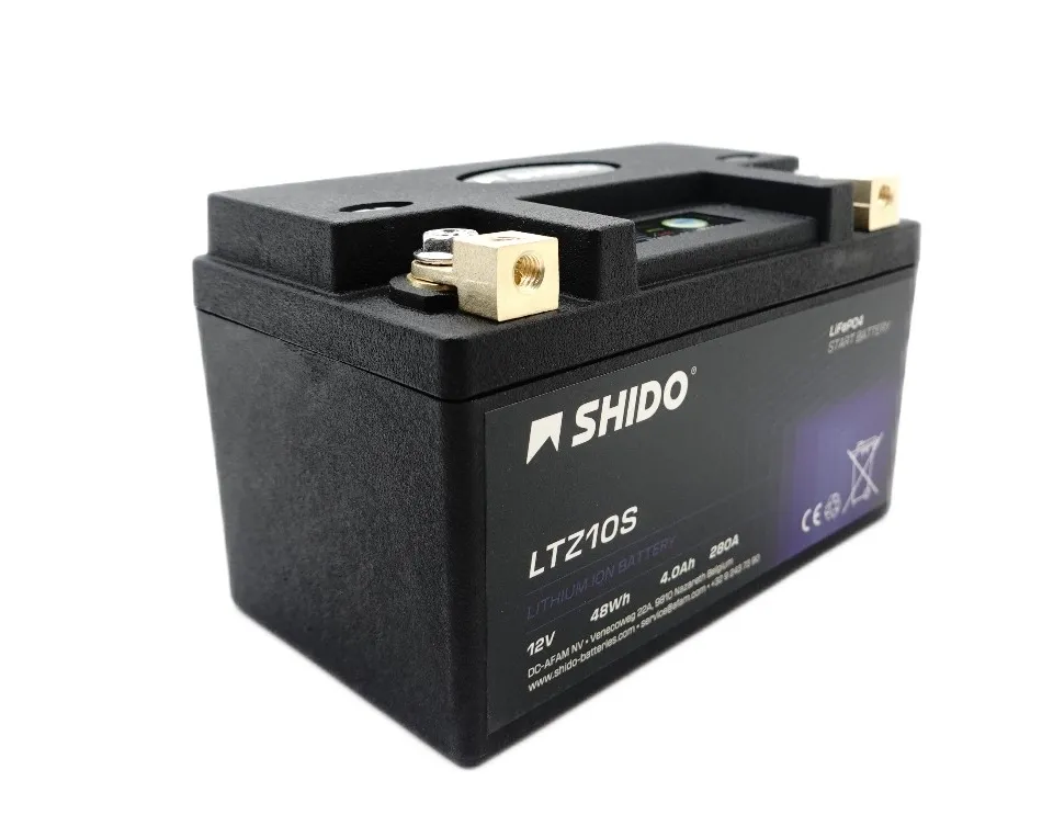 Shido LTZ10S Lithium Ionen Batterie 12V LiFePO4 (YTZ10S, TTZ10S)