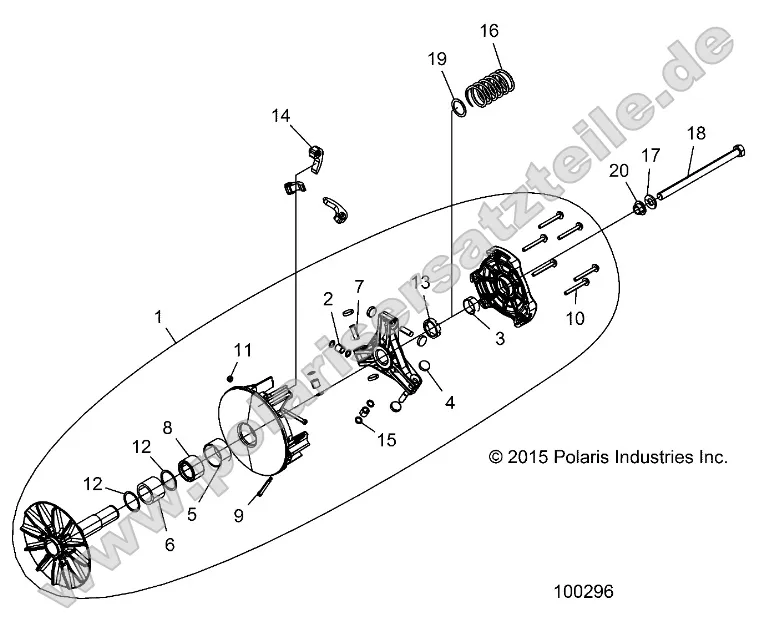 Drive Train, Clutch, Primary Drive Train, Clutch, Primary