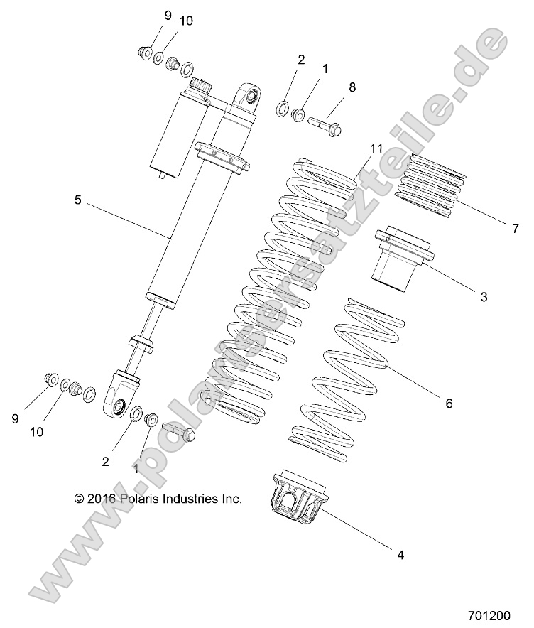 Suspension, Front Shock Mounting Suspension, Front Shock Mounting