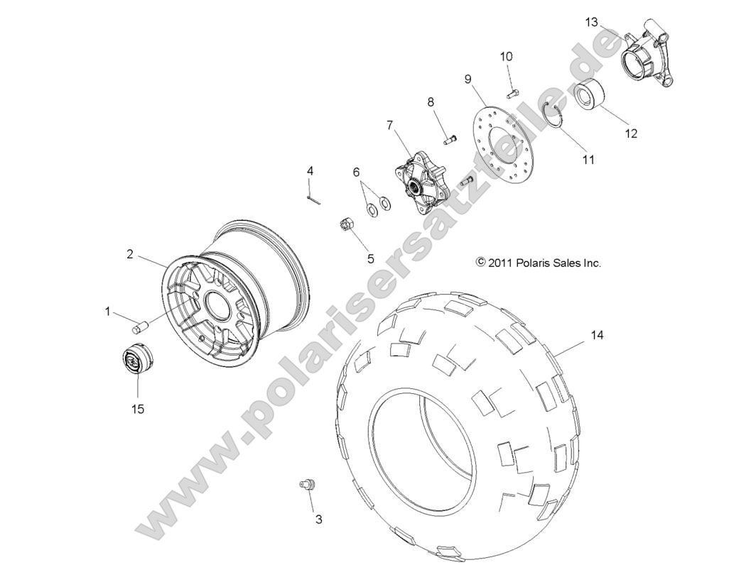WHEELS, REAR WHEELS, REAR