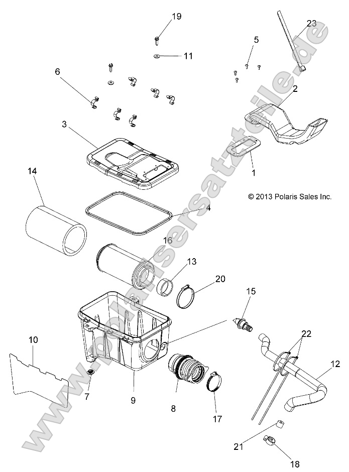 Engine, Air Intake System