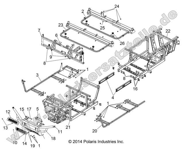 Chassis, Frame and Front Bumper Chassis, Frame and Front Bumper
