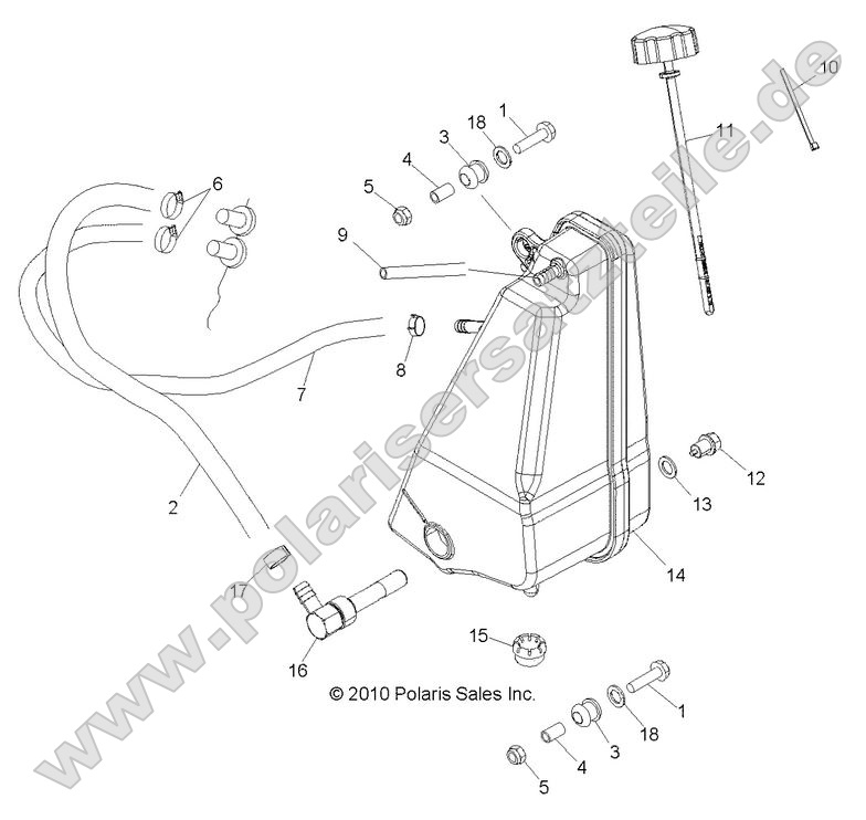 Engine, Oil Tank