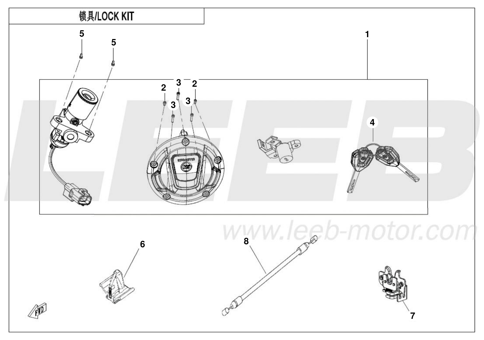 F01 LOCK KIT F01 LOCK KIT