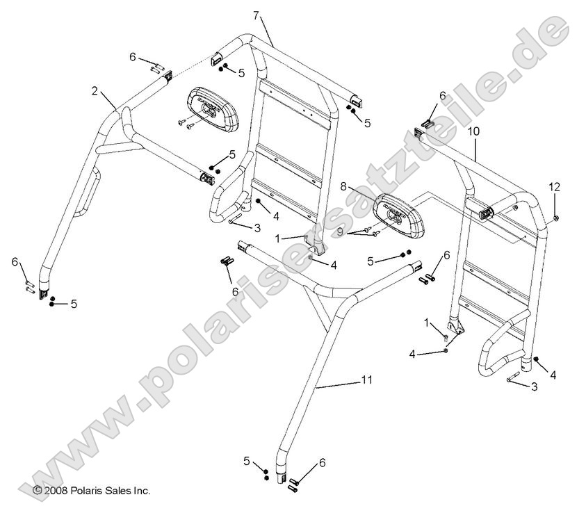 Chassis, Cab Frame