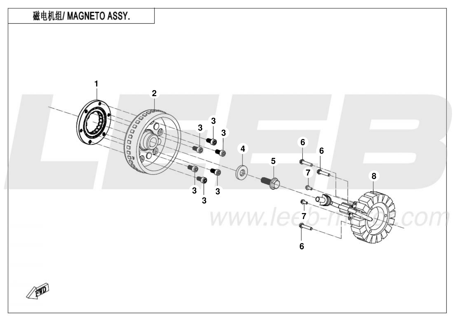 E03 MAGNETO ASSY E03 MAGNETO ASSY