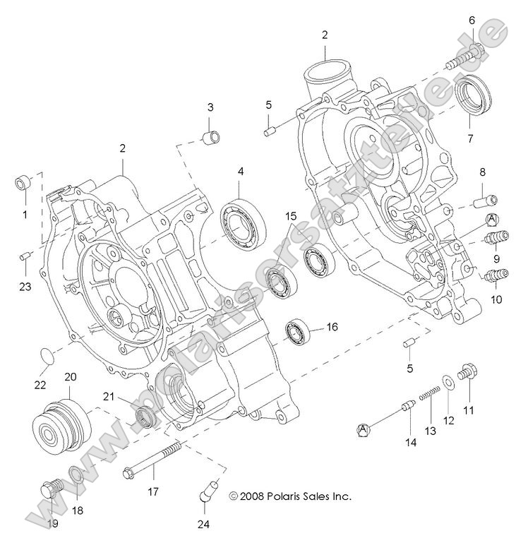 Engine, Crankcase