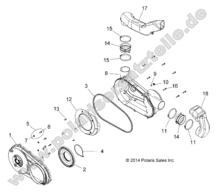 Body, Clutch Cover Body, Clutch Cover