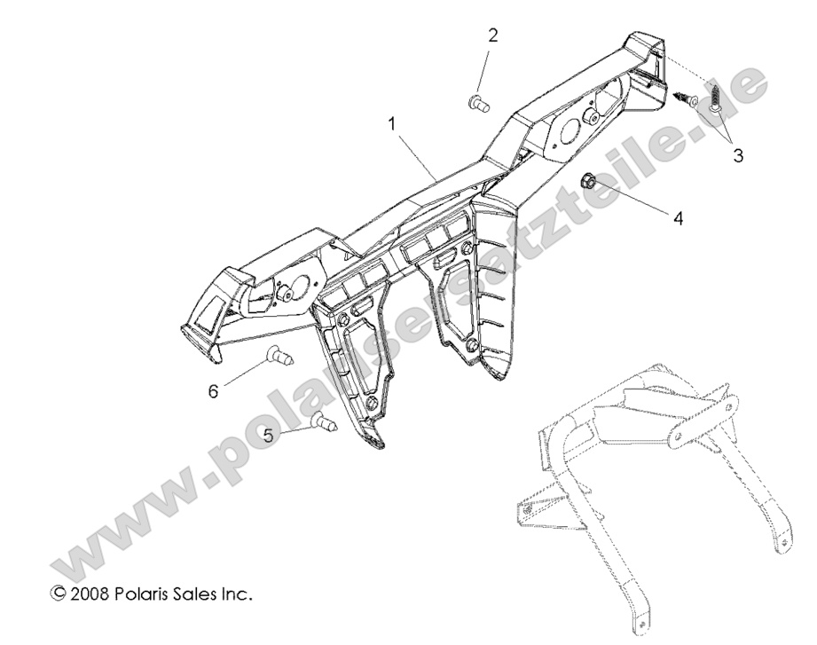 BODY, REAR BUMPER BODY, REAR BUMPER