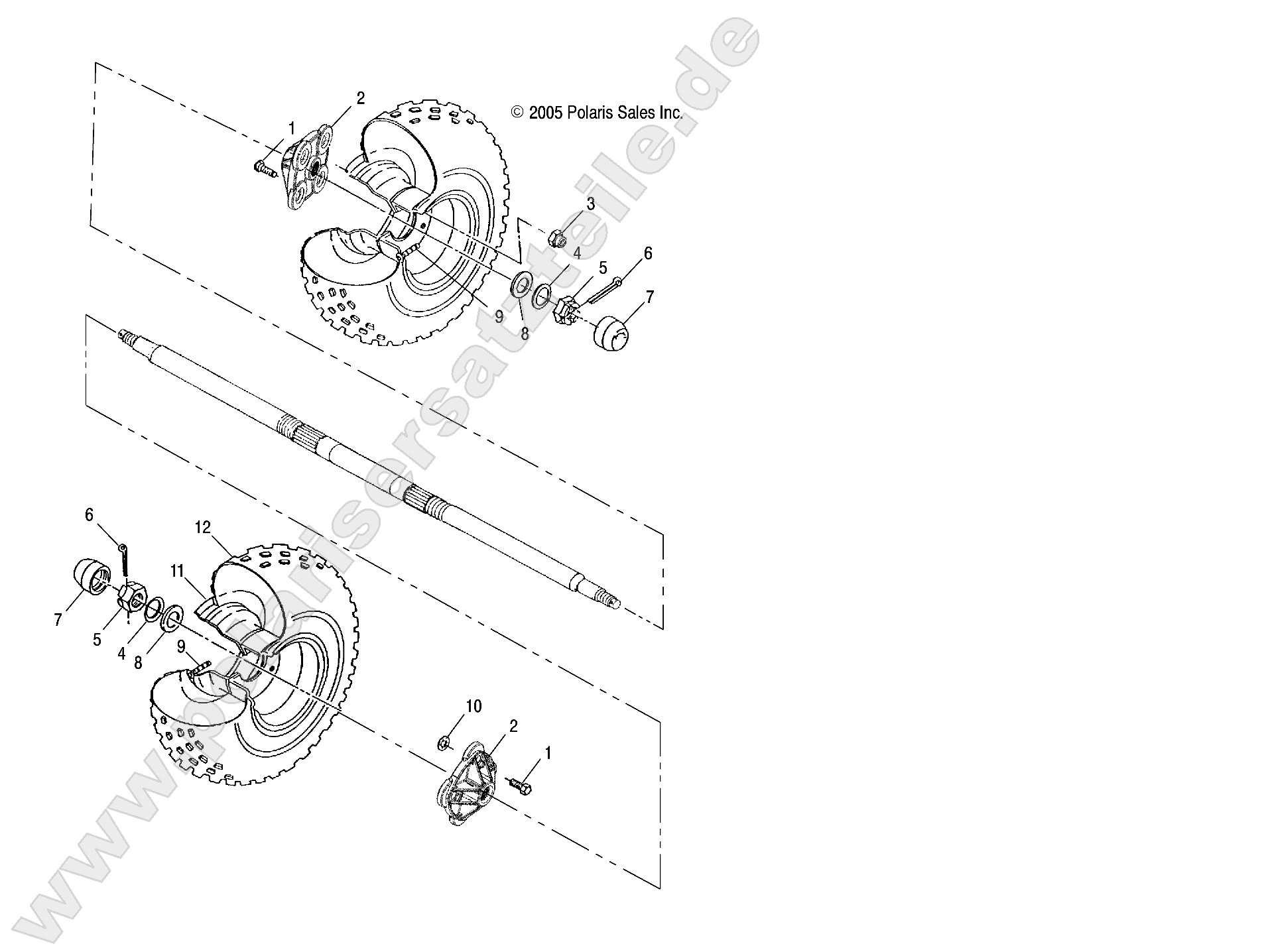 WHEEL, REAR