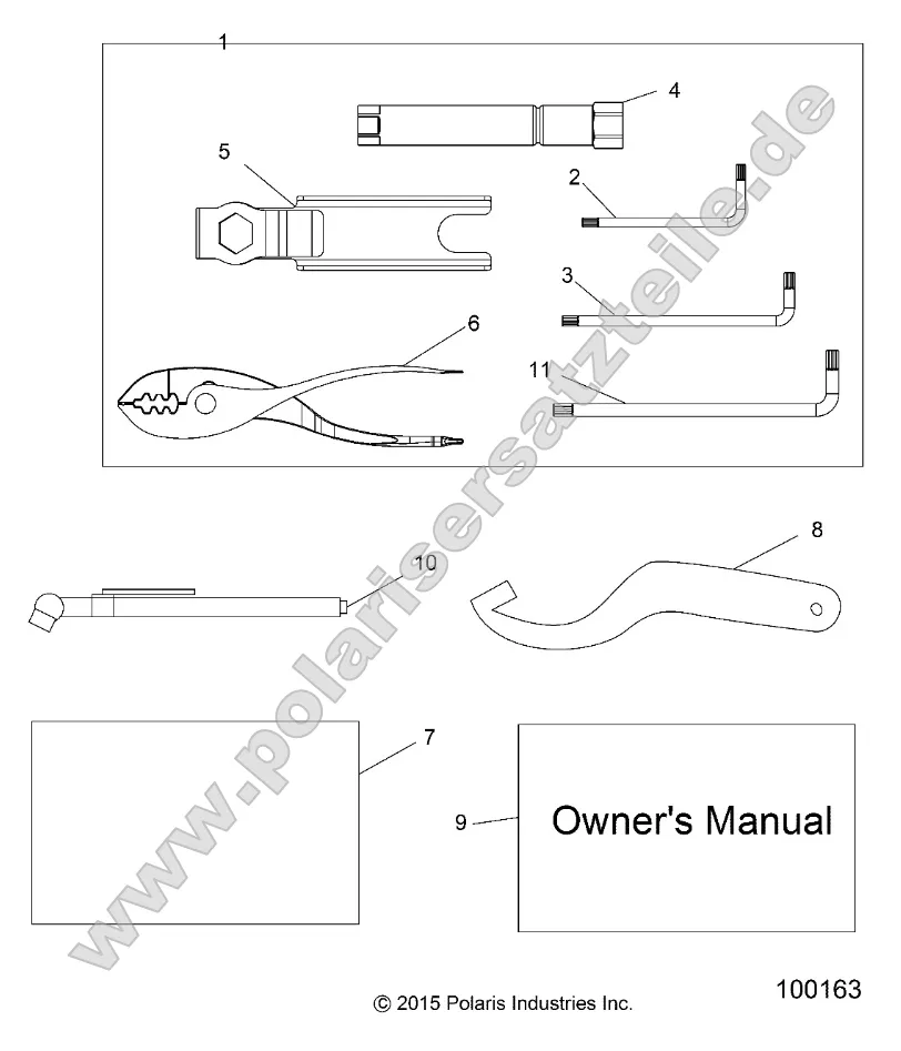 References, Tool Kit and Owners Manual References, Tool Kit and Owners Manual
