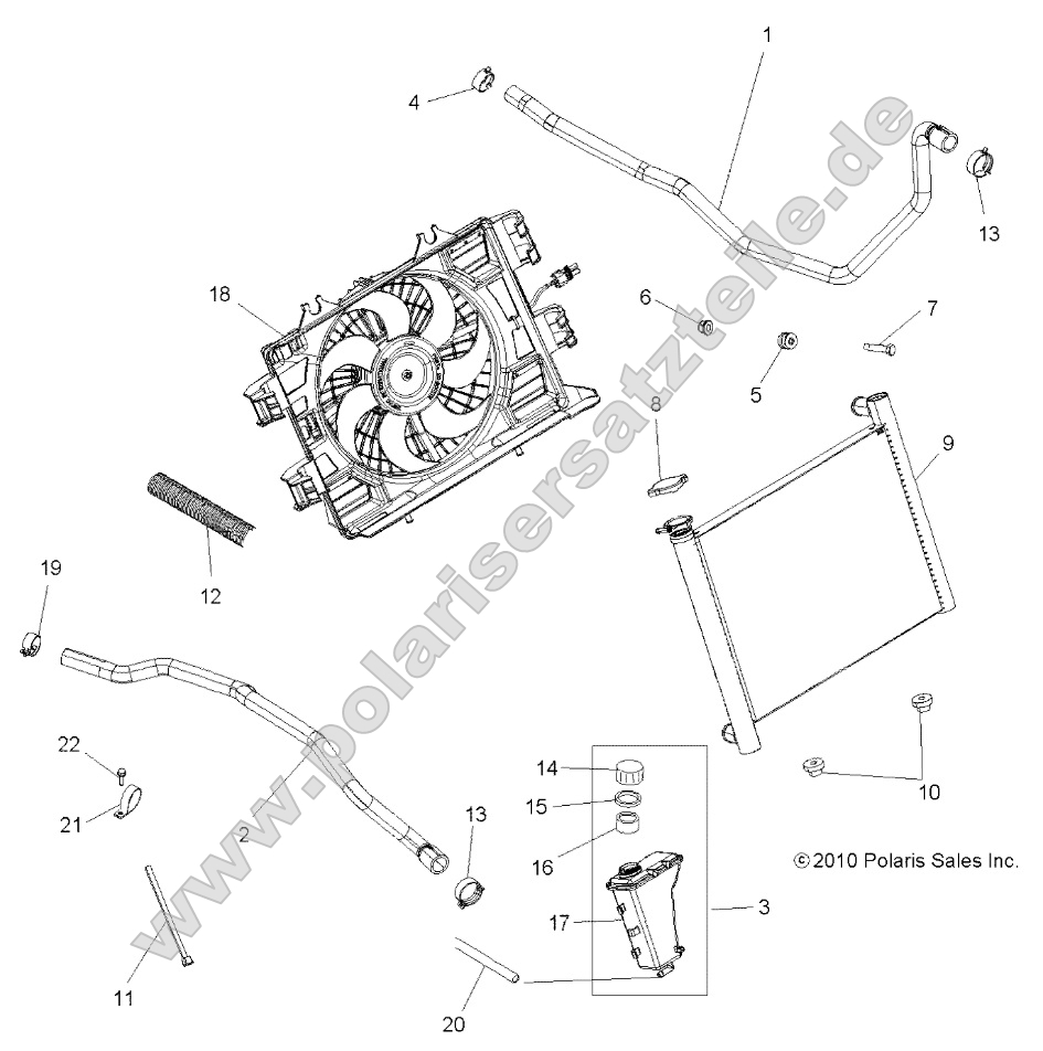 Engine, Cooling System Engine, Cooling System