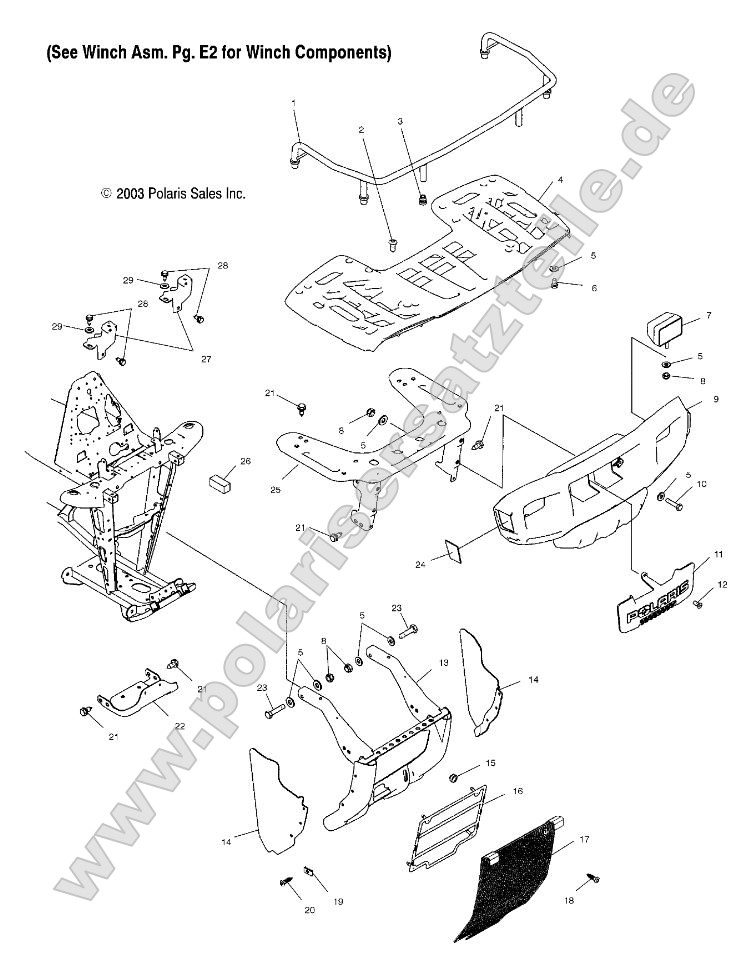 Front Rack and Bumper Mounting Front Rack and Bumper Mounting
