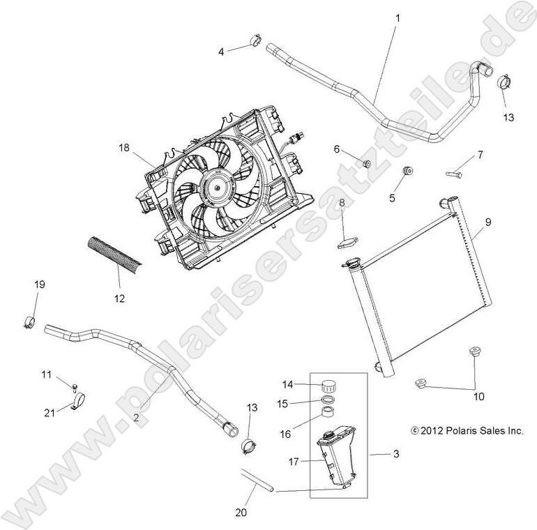 ENGINE, COOLING SYSTEM ENGINE, COOLING SYSTEM