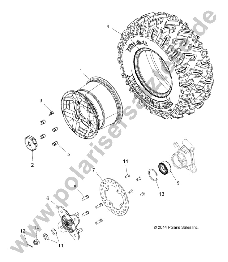 WHEELS, REAR WHEELS, REAR