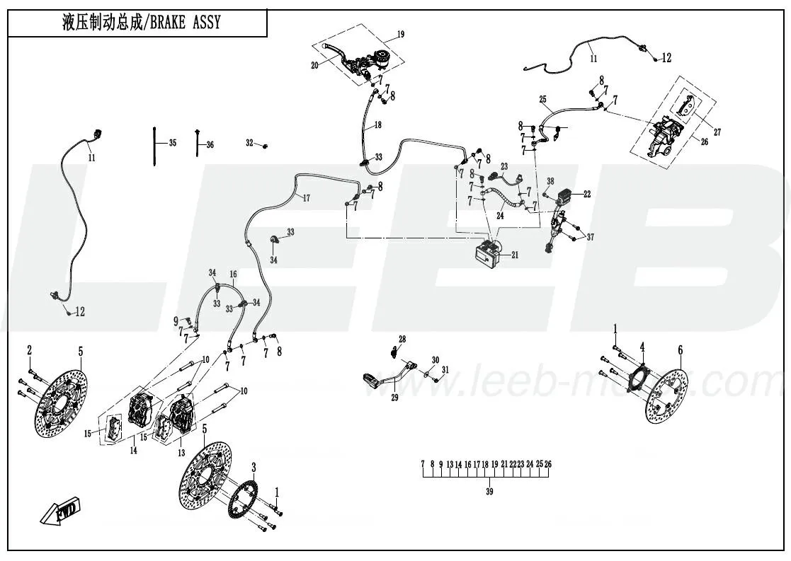 Bremsanlage / Bremssystem Bremsanlage / Bremssystem