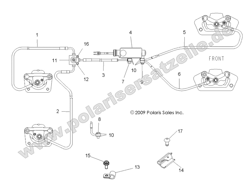 BRAKES, BRAKE LINES and MASTER CYLINDER