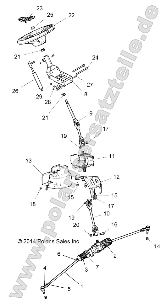 Steering, Steering Asm. Steering, Steering Asm.