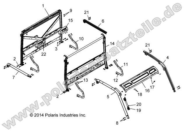 Chassis, Cab Frame