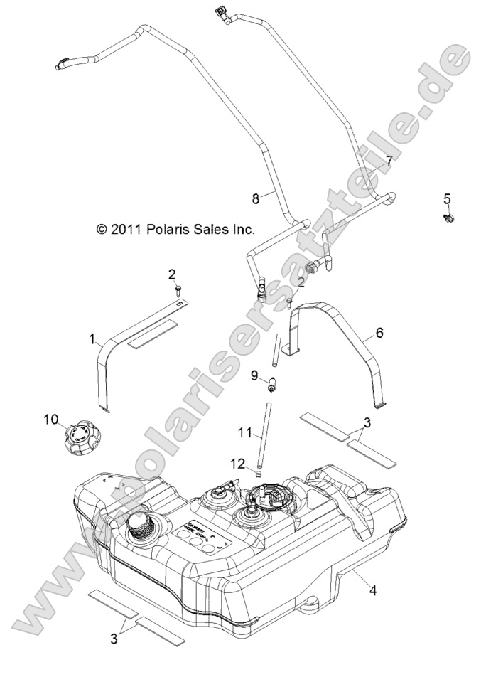 BODY, FUEL TANK BODY, FUEL TANK