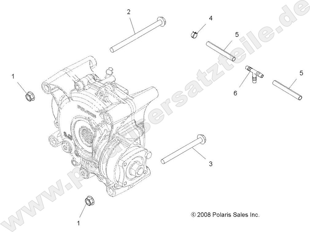 DRIVE TRAIN, GEARCASE MOUNTING, REAR DRIVE TRAIN, GEARCASE MOUNTING, REAR