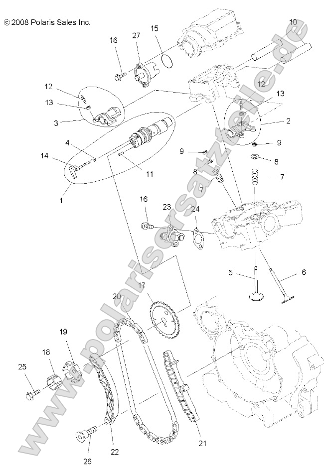 Engine, Valves and Camshaft Engine, Valves and Camshaft