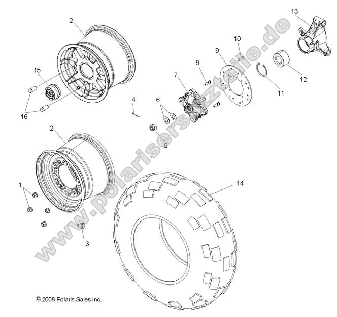 WHEELS, REAR
