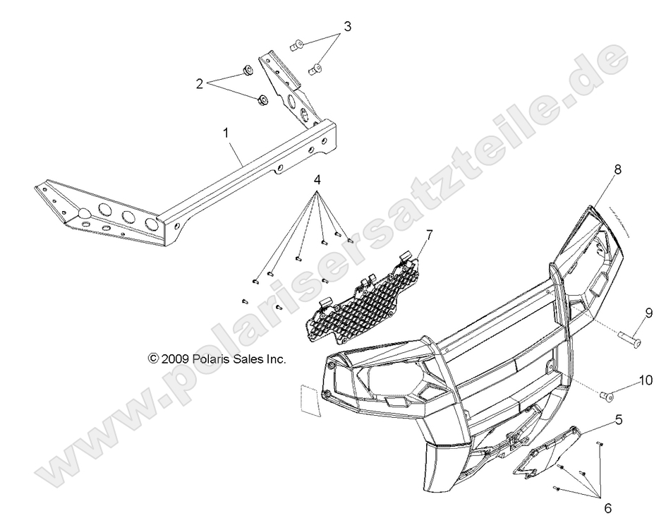 body front bumper