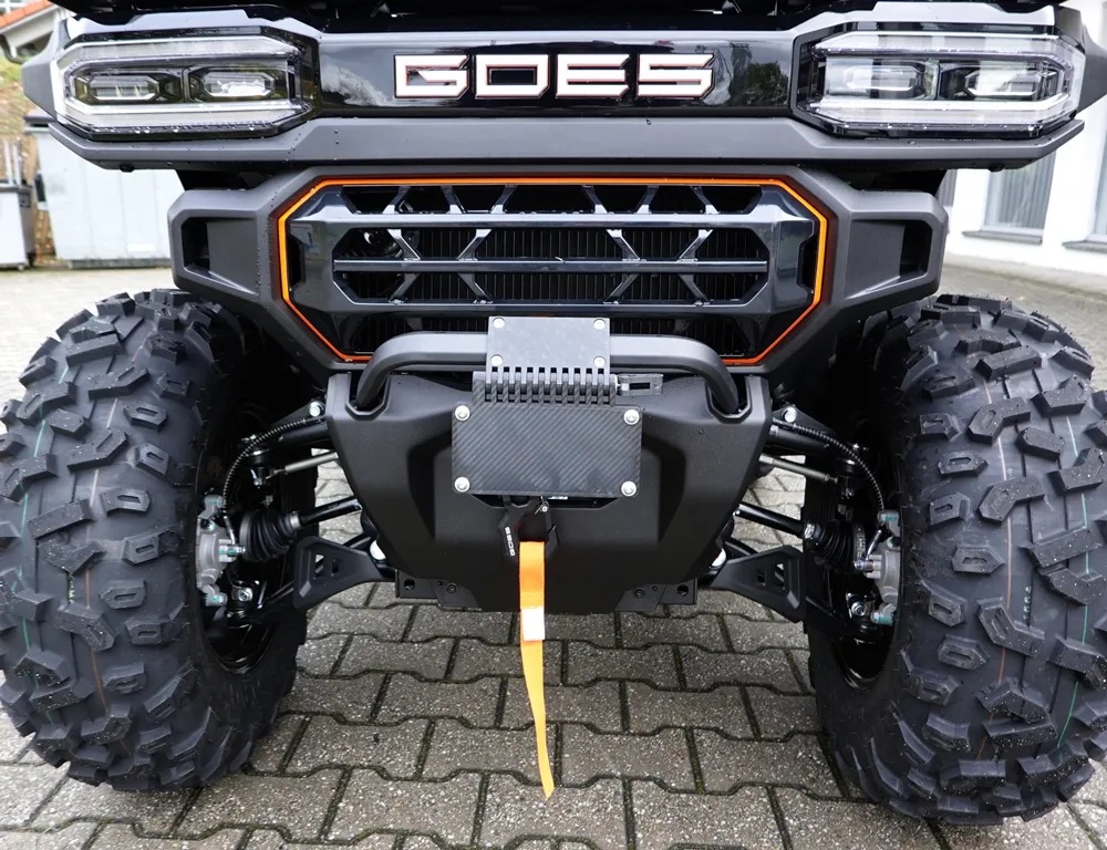 TMP Kennzeichenhalter vorne / Nummernschildhalterung klappbar - GOES Terrox 1000 Touring 2025-