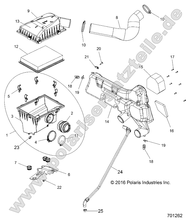 Engine, Air Intake System Engine, Air Intake System