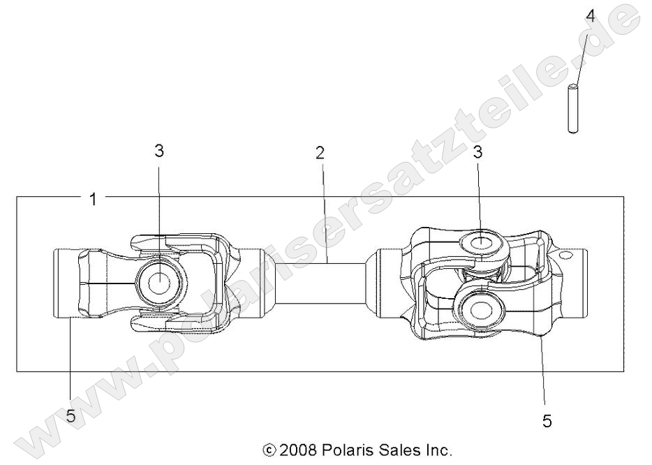 DRIVE TRAIN, REAR PROP SHAFT DRIVE TRAIN, REAR PROP SHAFT