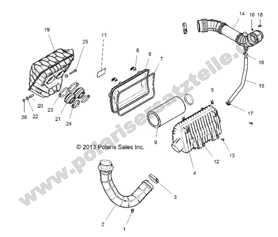 ENGINE, AIR INTAKE SYSTEM ENGINE, AIR INTAKE SYSTEM
