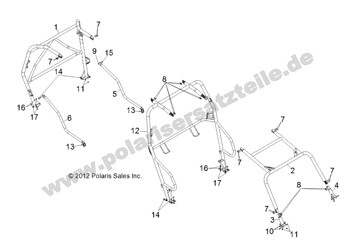 CHASSIS, CAB FRAME and SIDE BARS CHASSIS, CAB FRAME and SIDE BARS