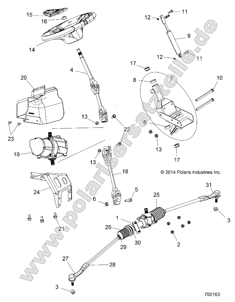 Steering, Power Steering Asm. Steering, Power Steering Asm.