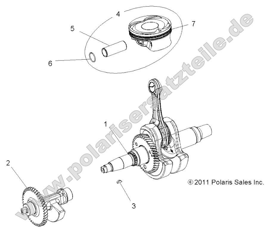 Engine, Crankshaft, Piston and Balance Shaft Engine, Crankshaft, Piston and Balance Shaft