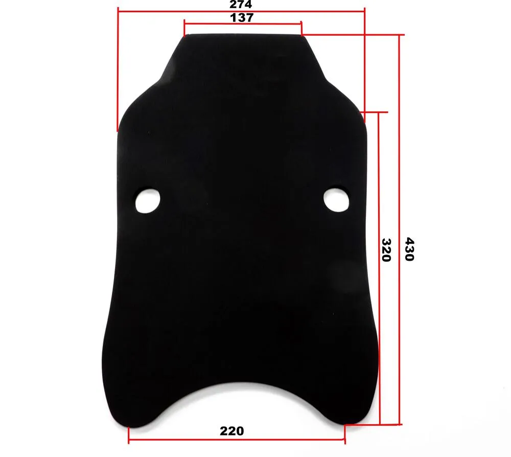 TMP Sitzpolster Moosgummi selbstklebend 12 mm - BMW S1000 RR 2023-24