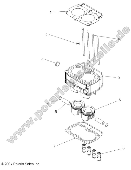 engine piston and cylinder engine piston and cylinder