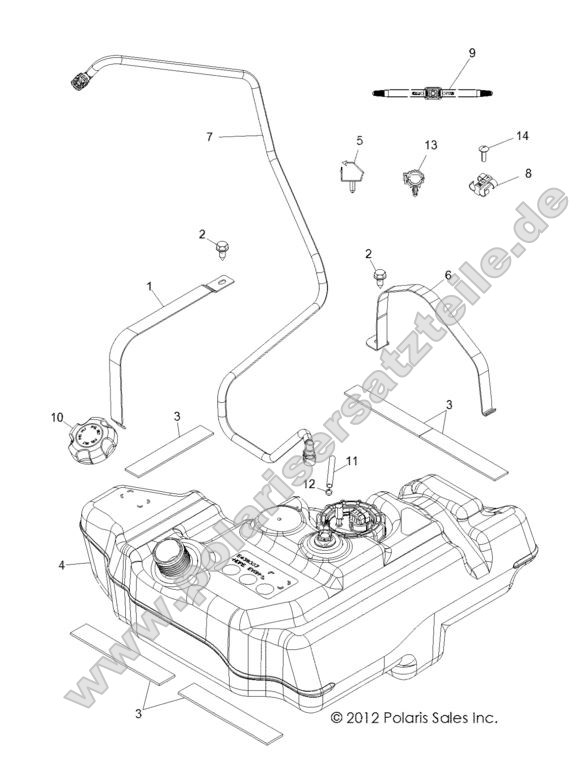 BODY, FUEL TANK BODY, FUEL TANK