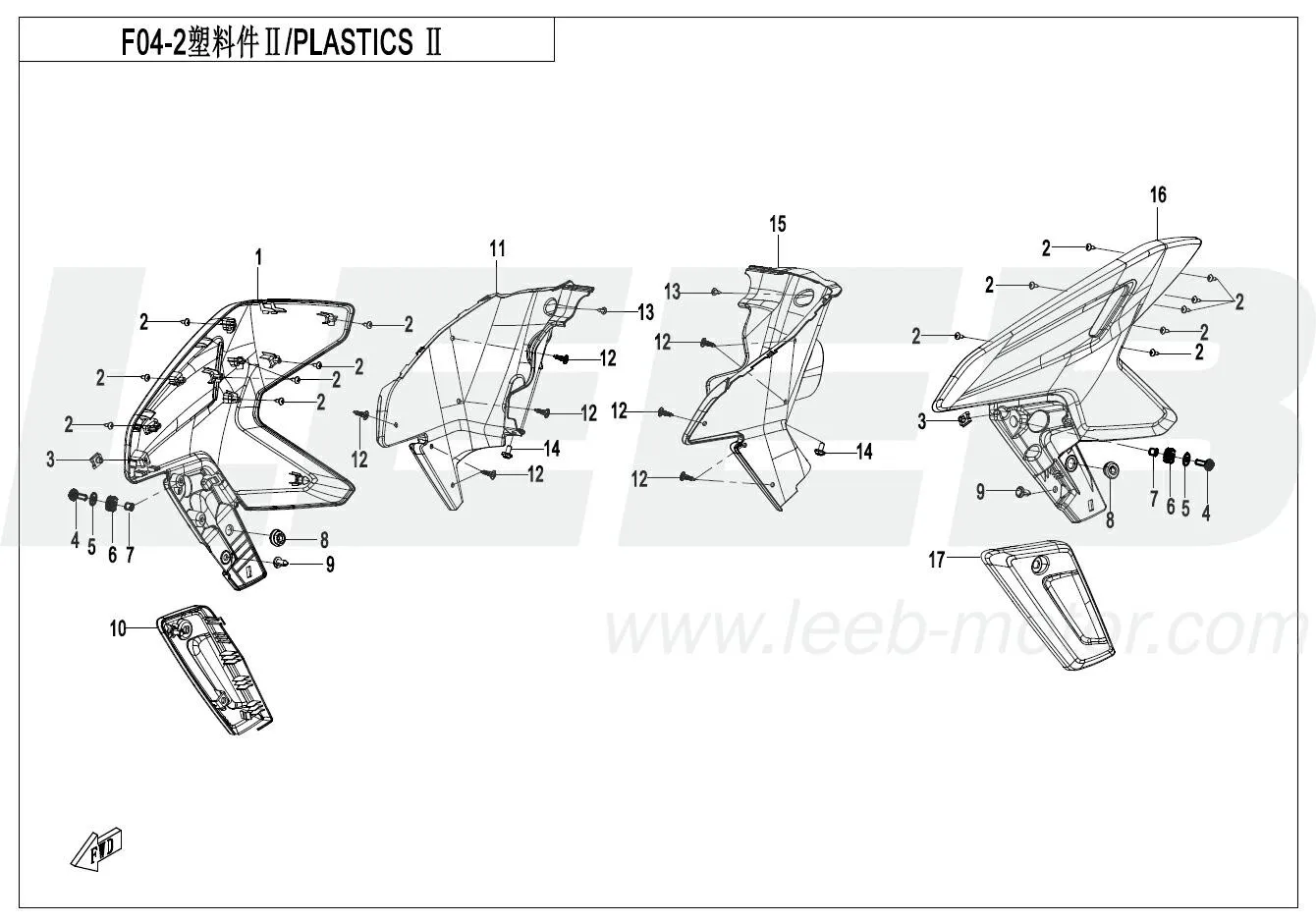 Verkleidungsteile 2 Verkleidungsteile 2