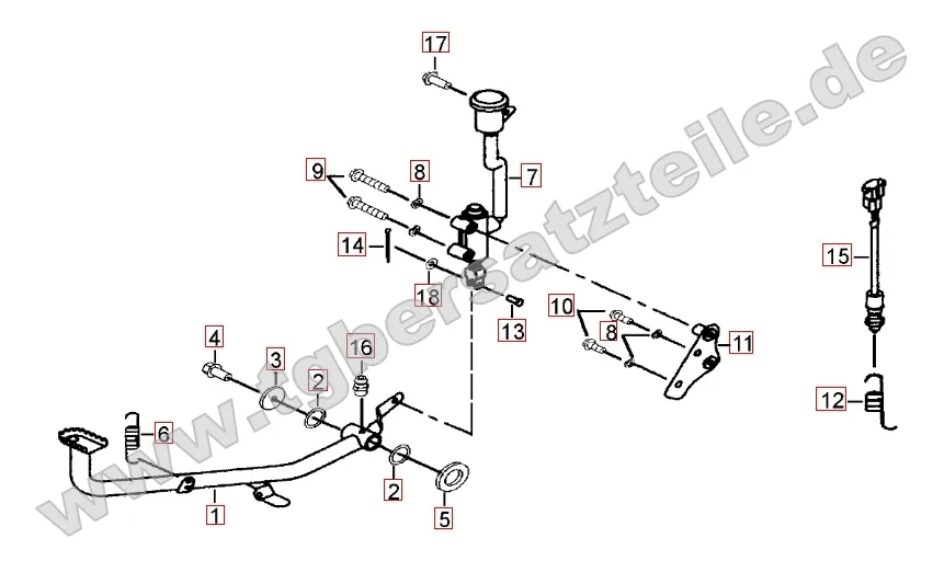 Bremspedal Bremspedal