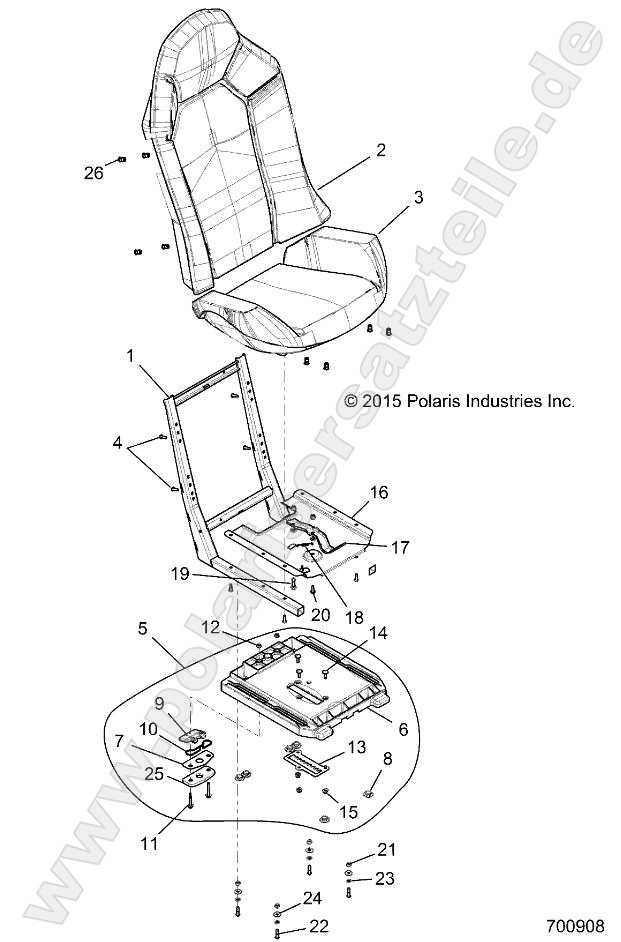 BODY, SEAT ASM. AND SLIDER BODY, SEAT ASM. AND SLIDER