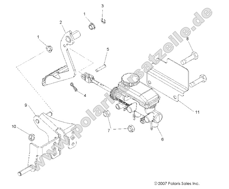 BRAKES, PEDAL and MASTER CYLINDER BRAKES, PEDAL and MASTER CYLINDER