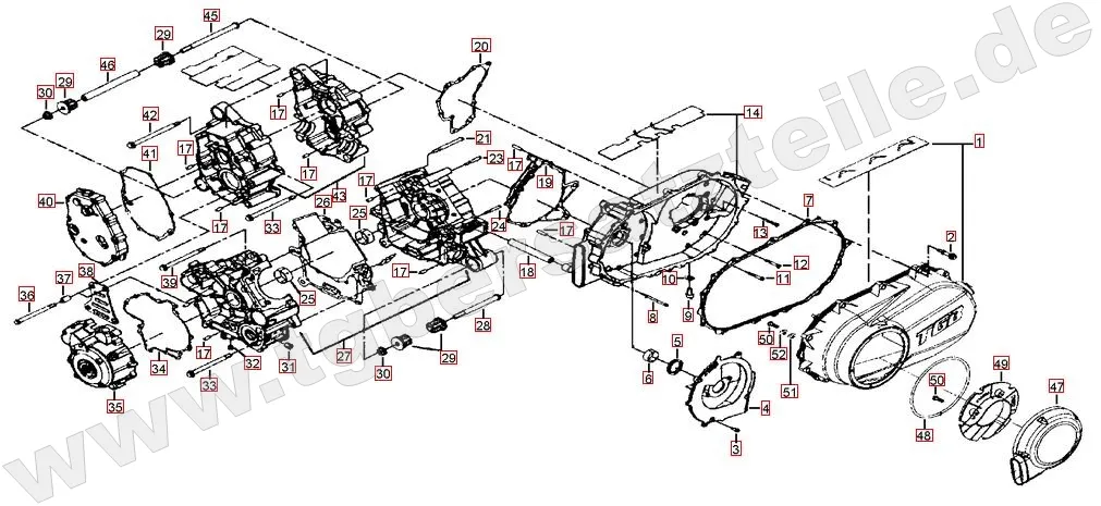 Motorgehäuse Motorgehäuse