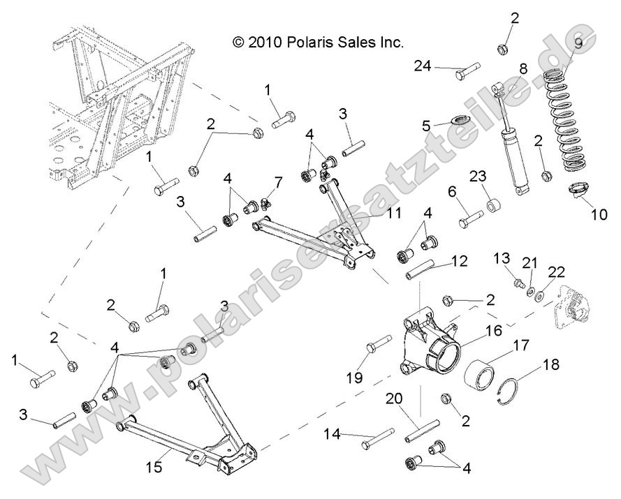 Suspension, Rear