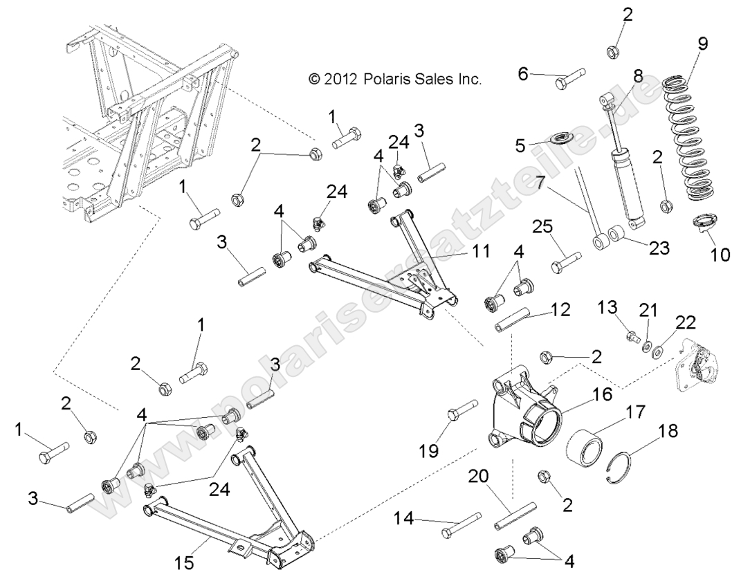 Suspension, Rear