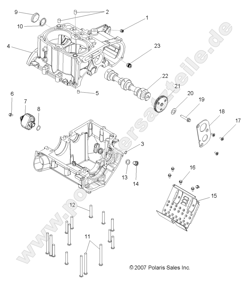 Engine, Crankcase