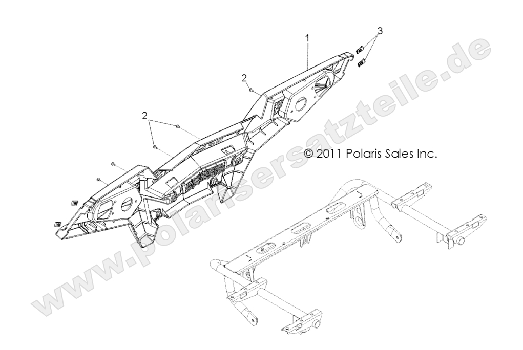 BODY, REAR BUMPER