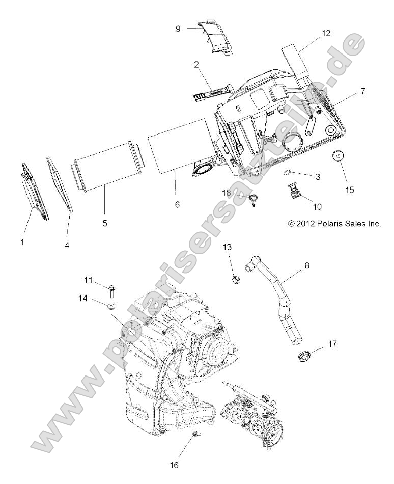 Engine, Air Intake Engine, Air Intake