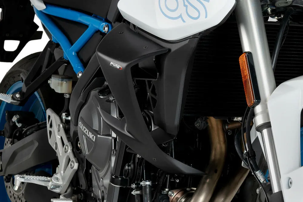 Puig-Naked-Side-Downforce-Spoiler-schwarzmatt-Suzuki-GSX-8S-21783J-4 Puig Naked Side Downforce Spoiler - schwarzmatt - Suzuki GSX-8S - 21783J