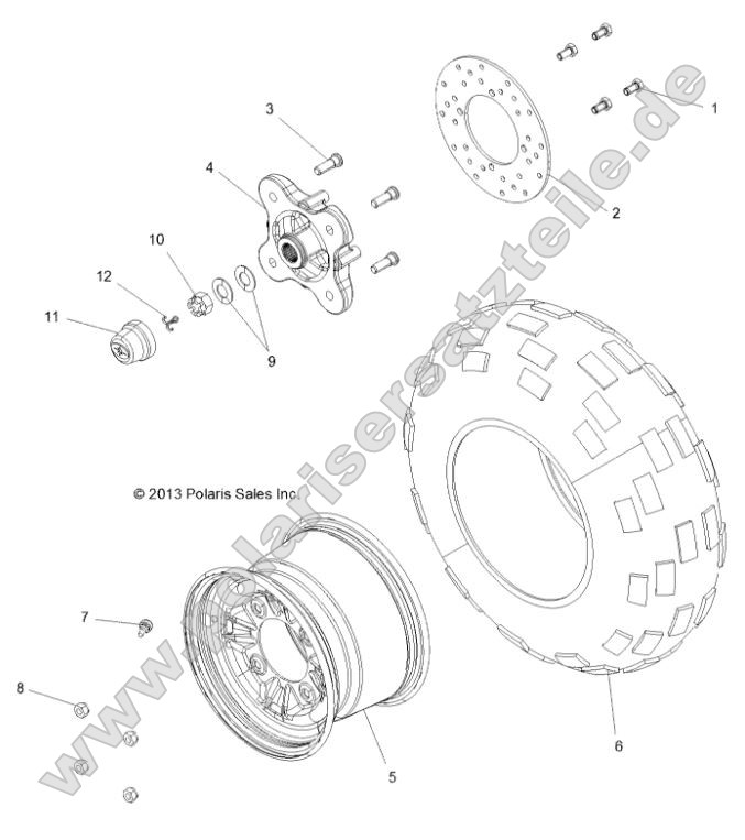 Wheels, Rear Wheels, Rear